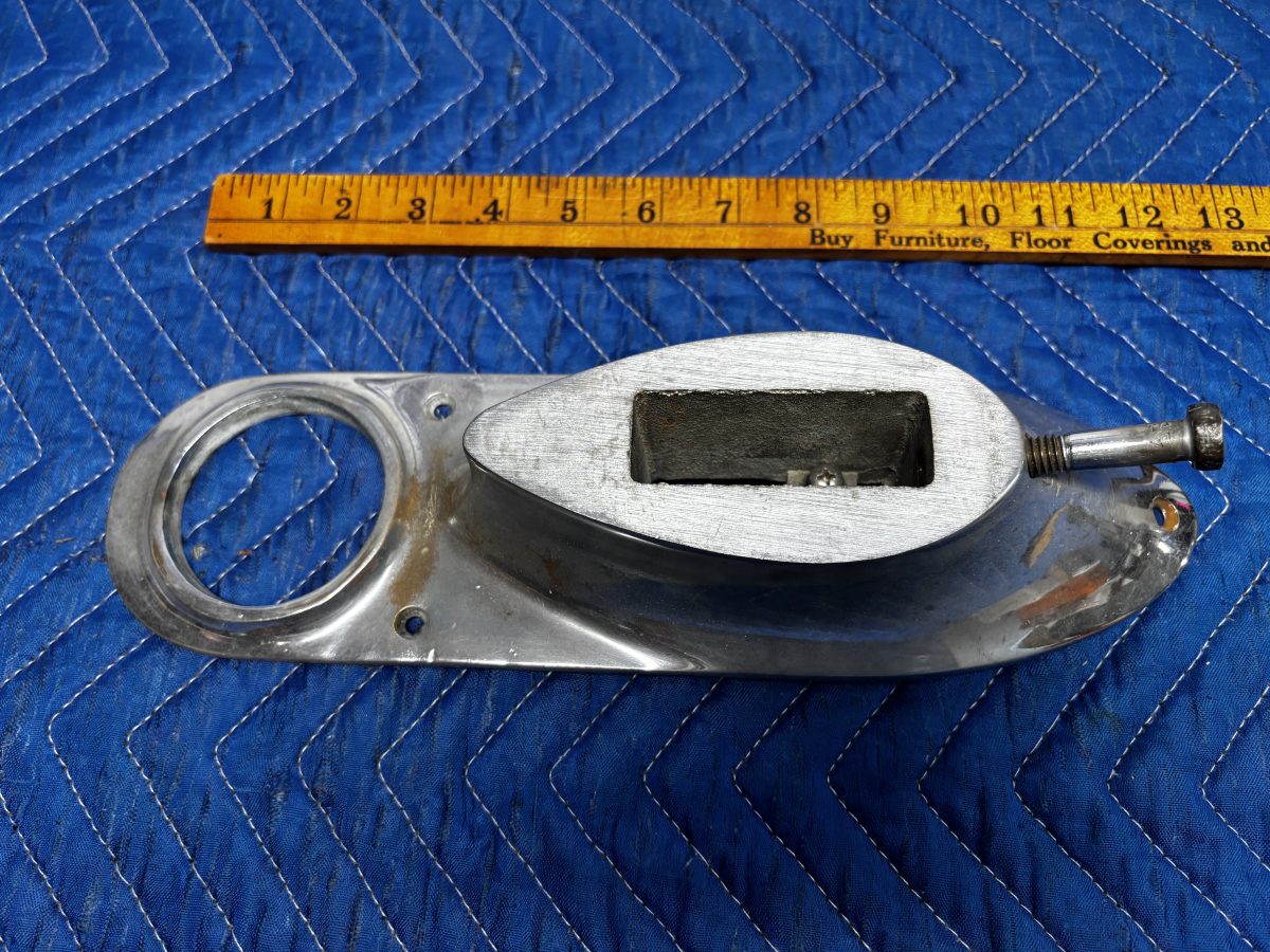 Vintage Century Stern light and fuel fill base photo 1