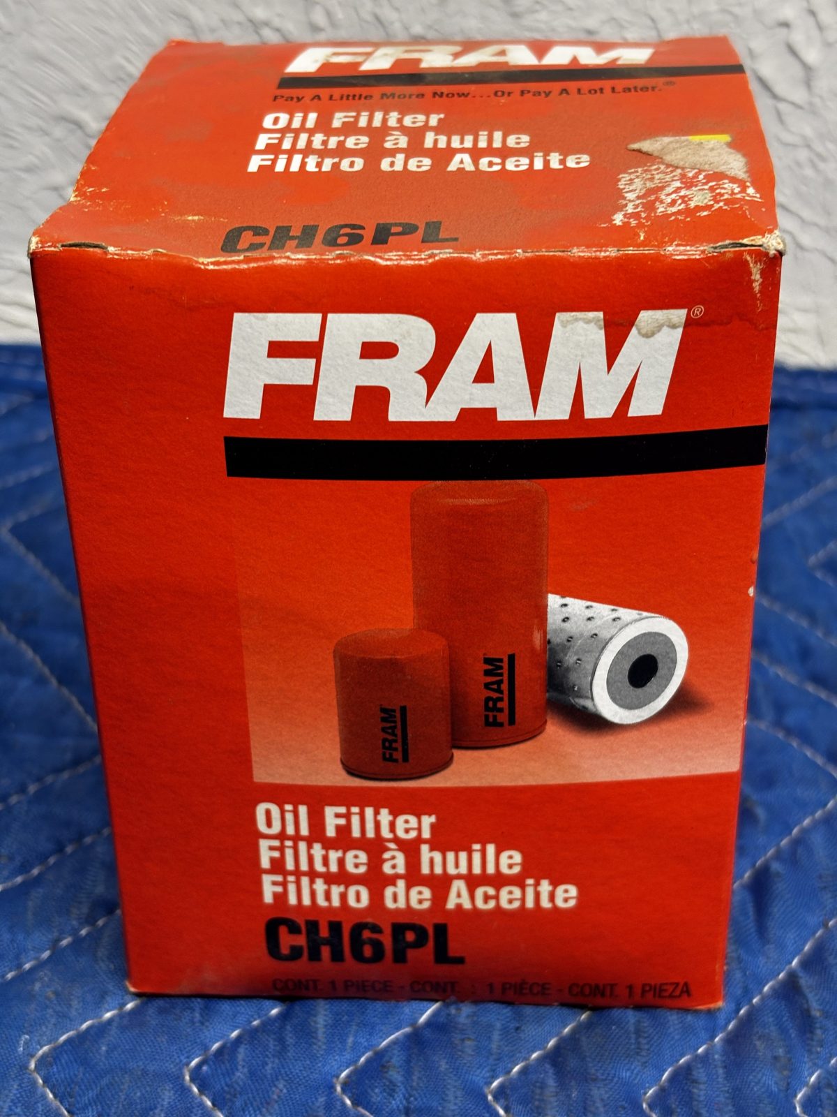 Fram oil filter CH6PL - NOS photo 2