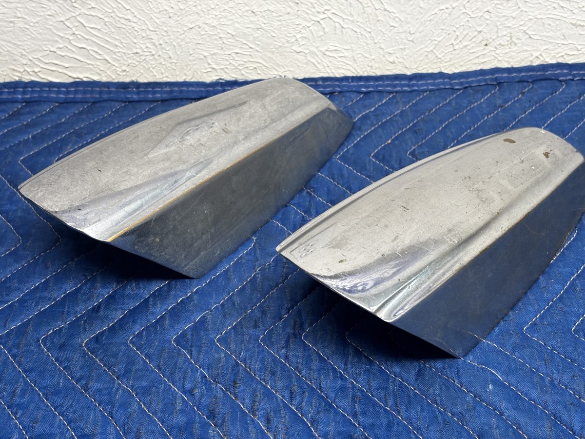 Vintage Chrome Century Deck Vents AF C 737 from 1958 Coronado Or Resorter Boat (set B) photo 1