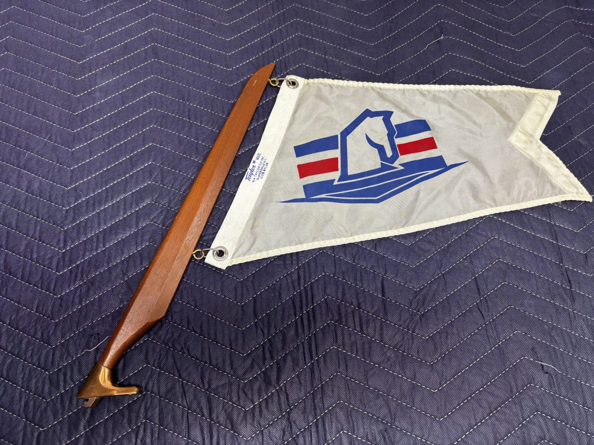 Rare - Century Bow Burgee Mast and mount photo 1
