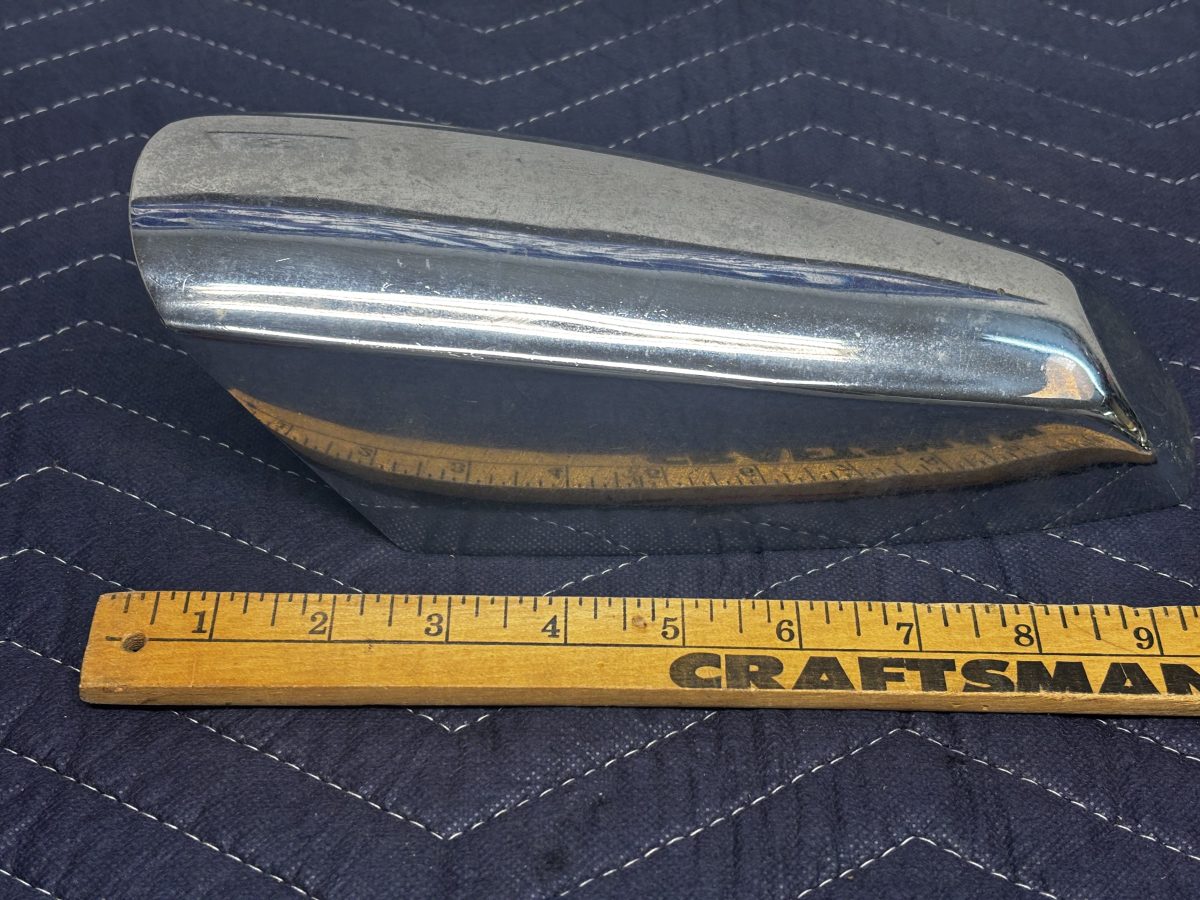 (1) Vintage Chrome Century Deck Vents AF C 737 from 1958 Coronado Or Resorter Boat photo 1