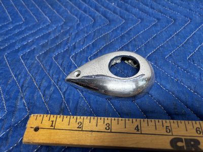 Century horse head tear drop lifting ring trim photo 2