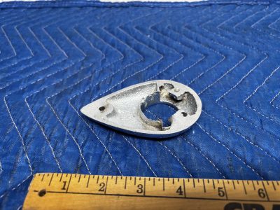 Century horse head tear drop lifting ring trim photo 3