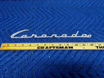 Century coronado side script (pitted) photo 2