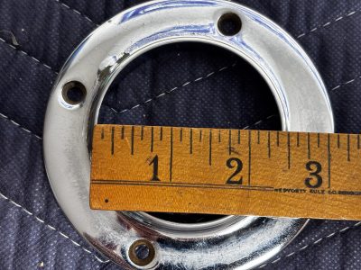 Pair of Chrome Trim Rings 705 photo 4