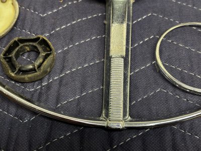 Chromed Century Horn Ring (1960's) photo 5