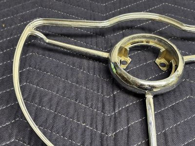 Chromed Chris Craft Horn Ring photo 2