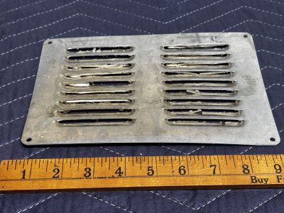 Chromed Transom Vent Chris Craft photo 3