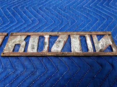 Richardson Vintage boat badge (heavy brass) photo 2