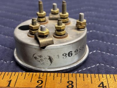 12 Volt Combination Amperes And Oil Gauge photo 3