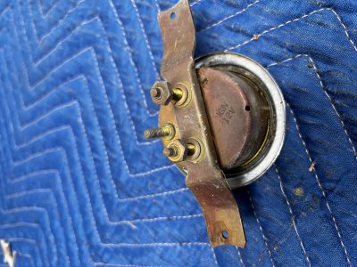 Stewart Warner oil pressure blue face 12v photo 2