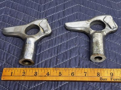 Pair Of Century Horse Head Lift Rings (Fine Thread) photo 2