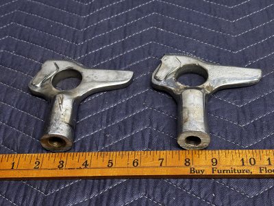 Pair Of Century Horse Head Lift Rings (Fine Thread) photo 1