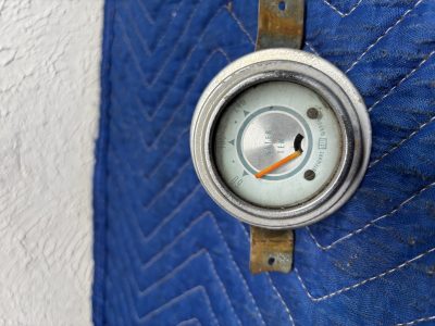 Stewart Warner water temp blue face 12v photo 3