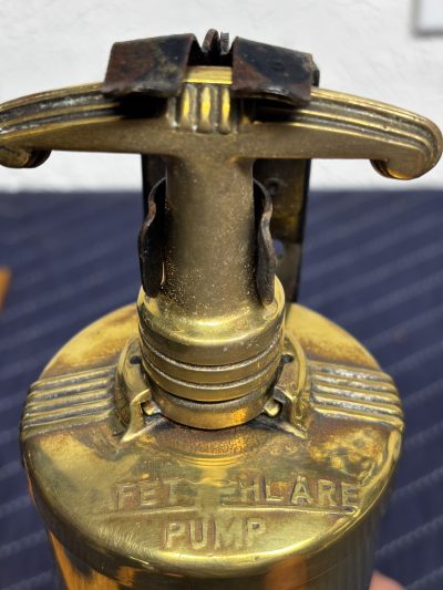 Chris Craft 1947-1952 Brass Quick Aid Fire Extinguisher photo 4