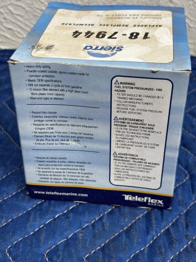 Sierra fuel/water seperator 18-7944 photo 2