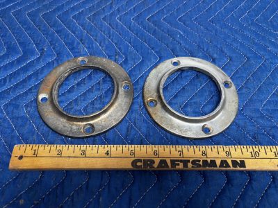 Pair of Chris Craft #804 Bezel Trim Ring, 2 3/4" Opening