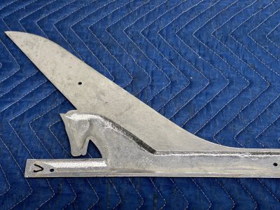 Vintage Century Horsehead Boat Trim Starboard side photo 2