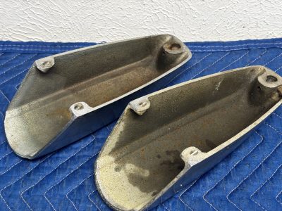Vintage Chrome Century Deck Vents AF C 737 from 1958 Coronado Or Resorter Boat (set B) photo 2