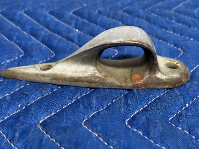 Heavy Chrome Plated Brass Boat Chock photo 3