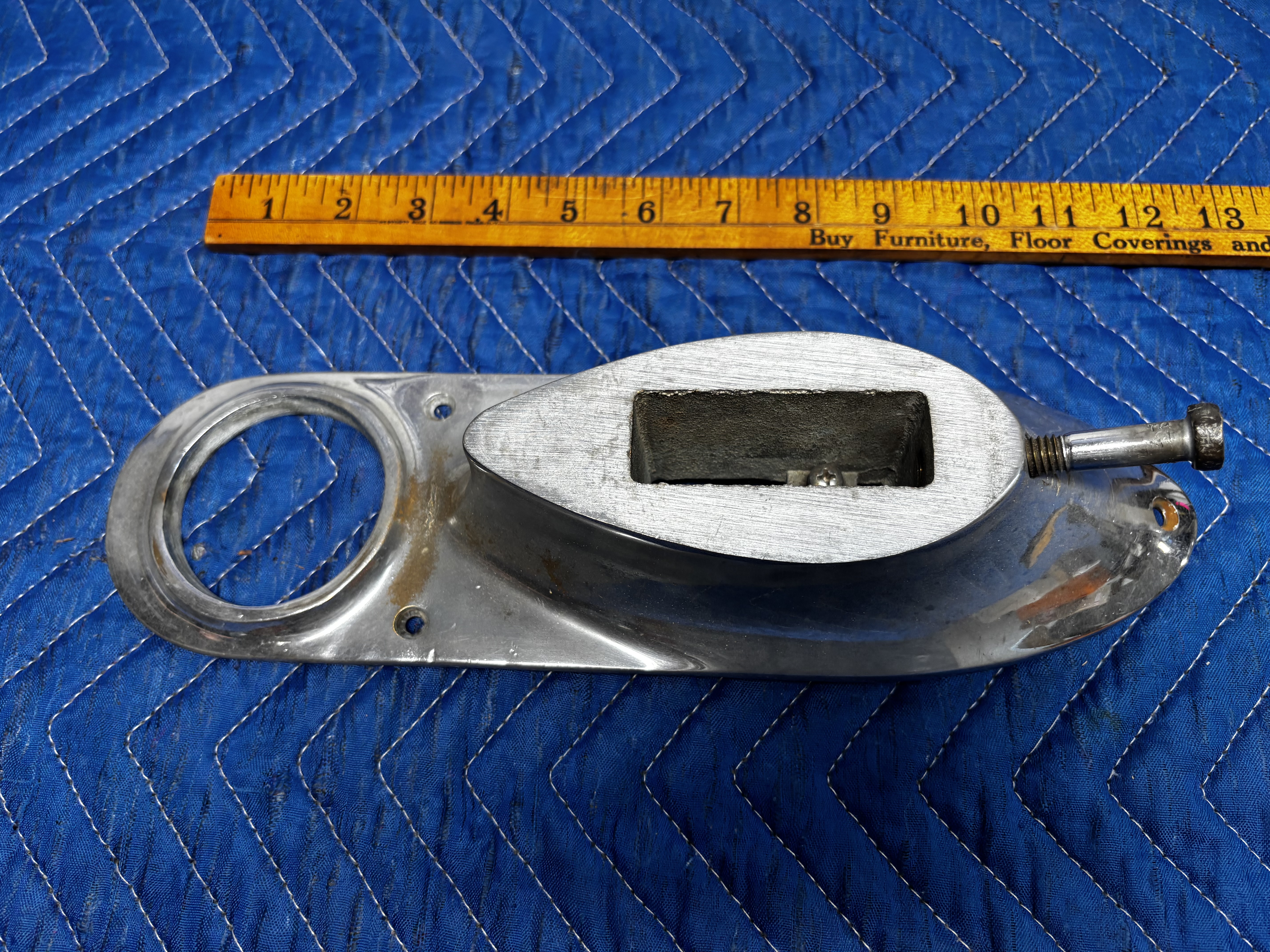 Vintage Century Stern light and fuel fill base photo 1