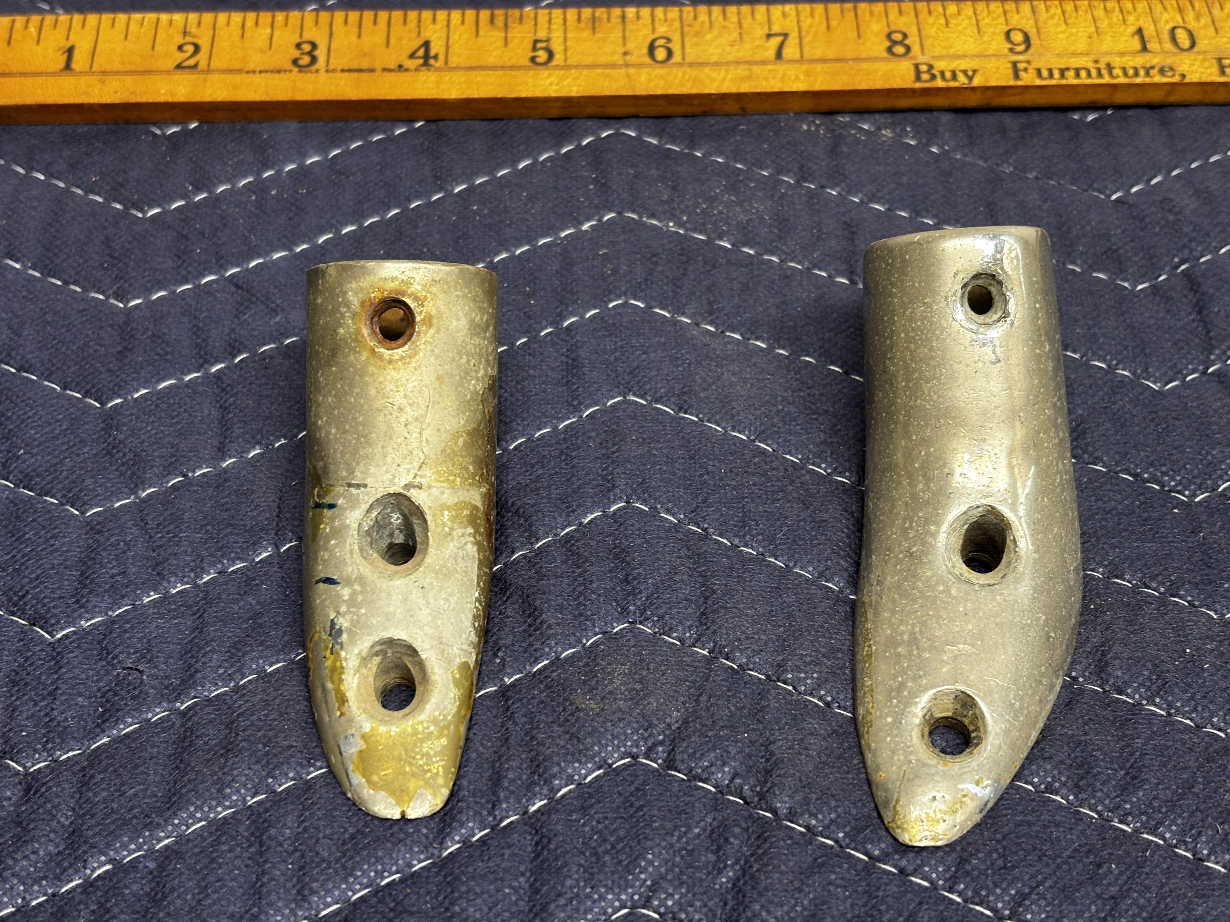 Century 1957-1958 Coronado Side Top Mount Brackets photo 1