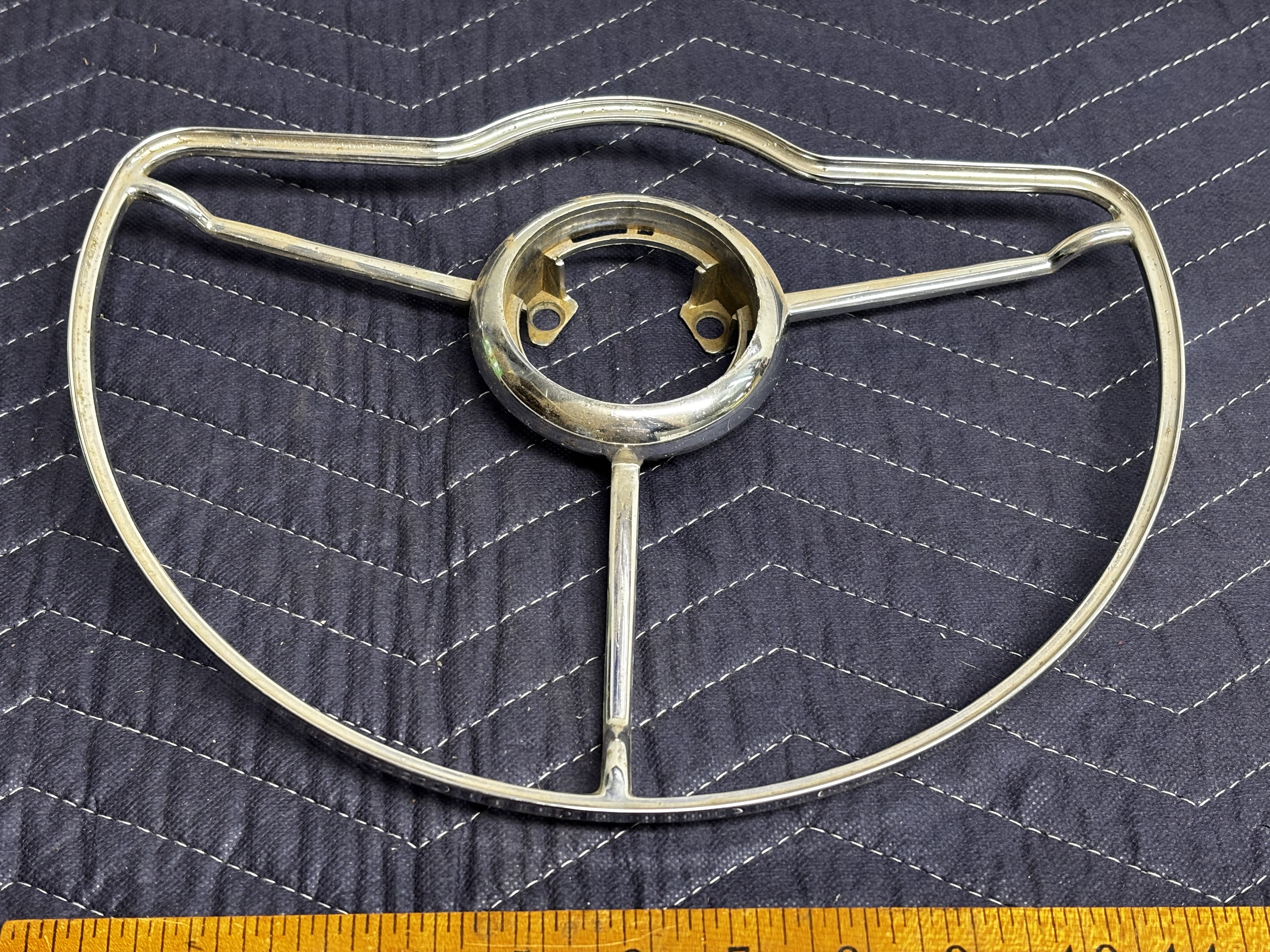 Chromed Chris Craft Horn Ring photo 1