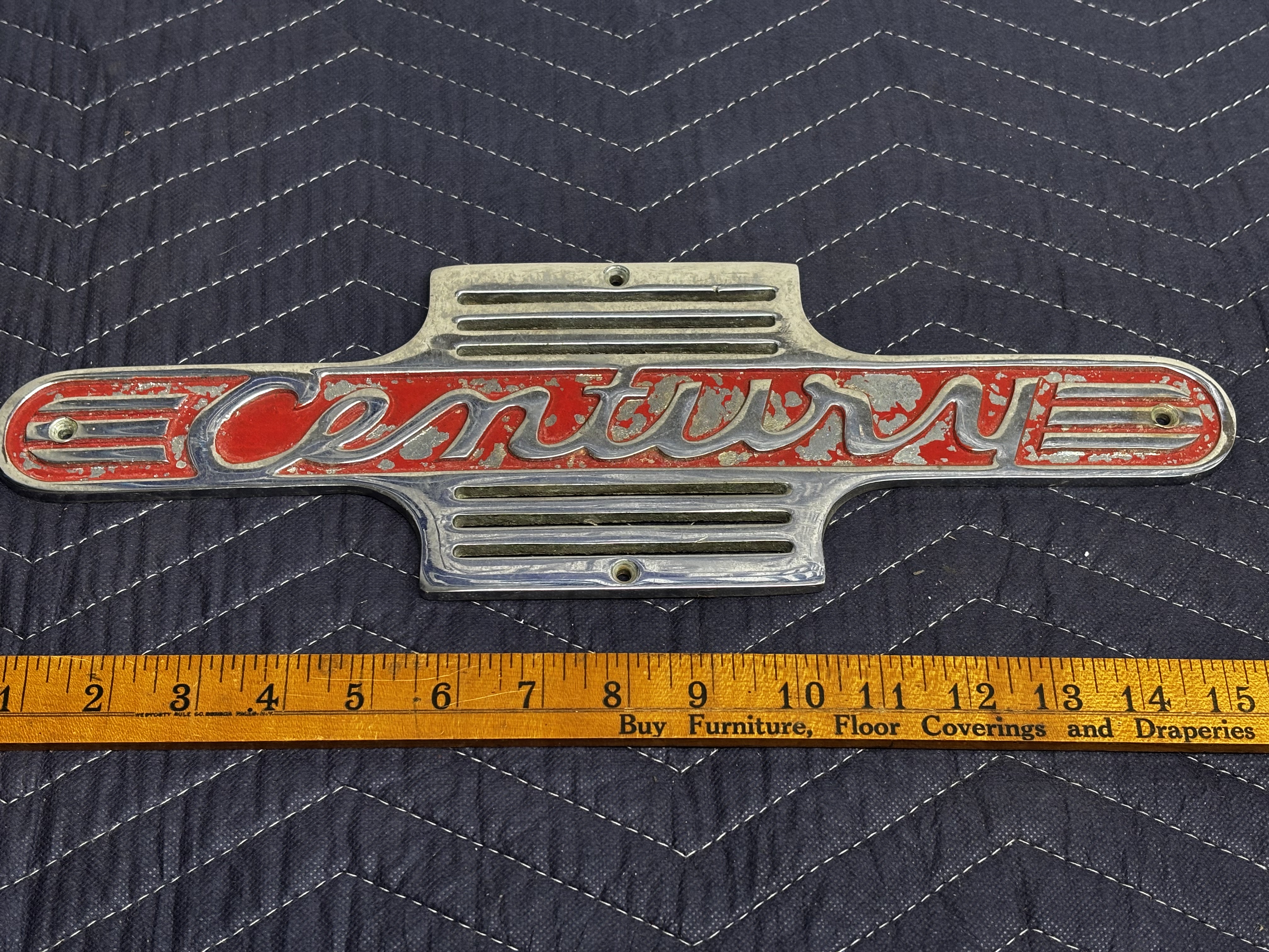 Century Transom Vent Name Sea Maid C 544 photo 1