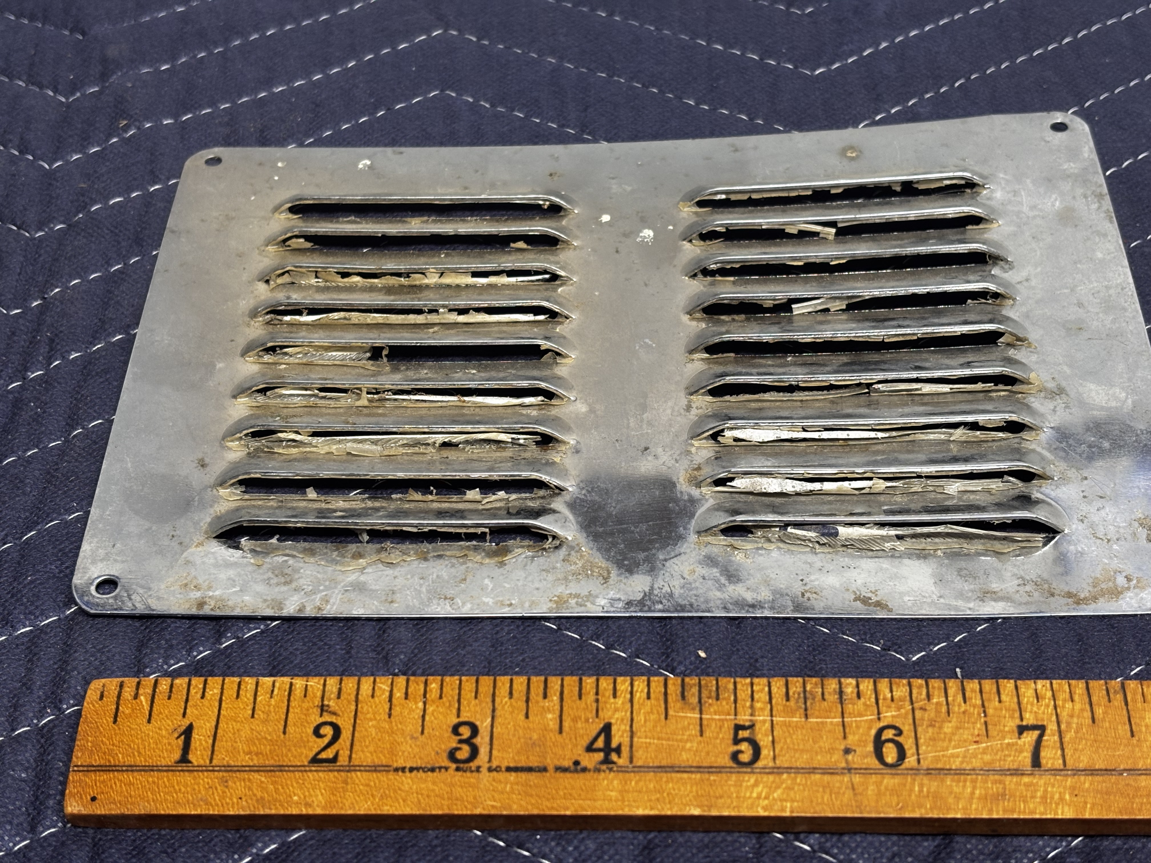 Chromed Transom Vent Chris Craft photo 1