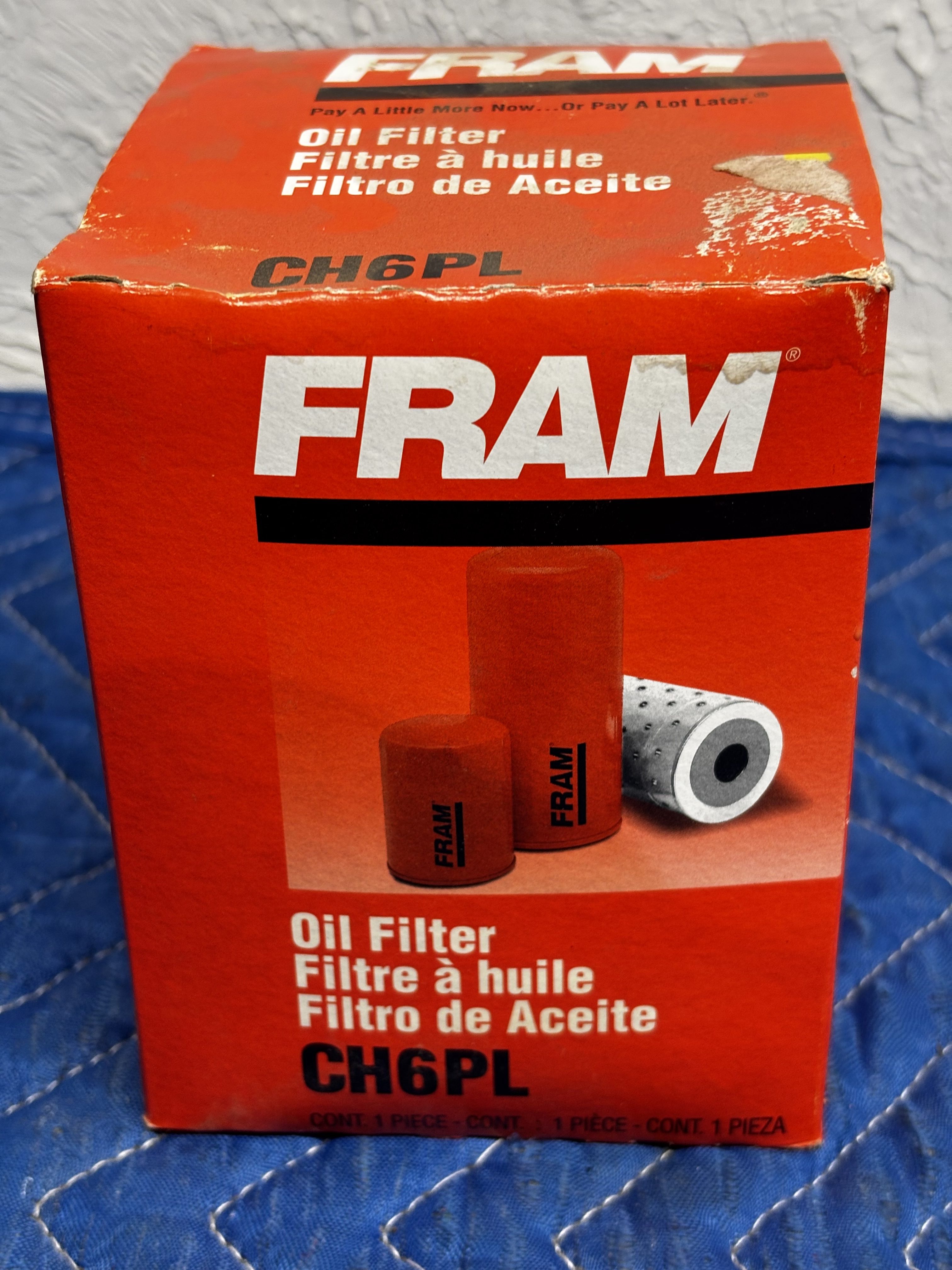 Fram oil filter CH6PL - NOS photo 2