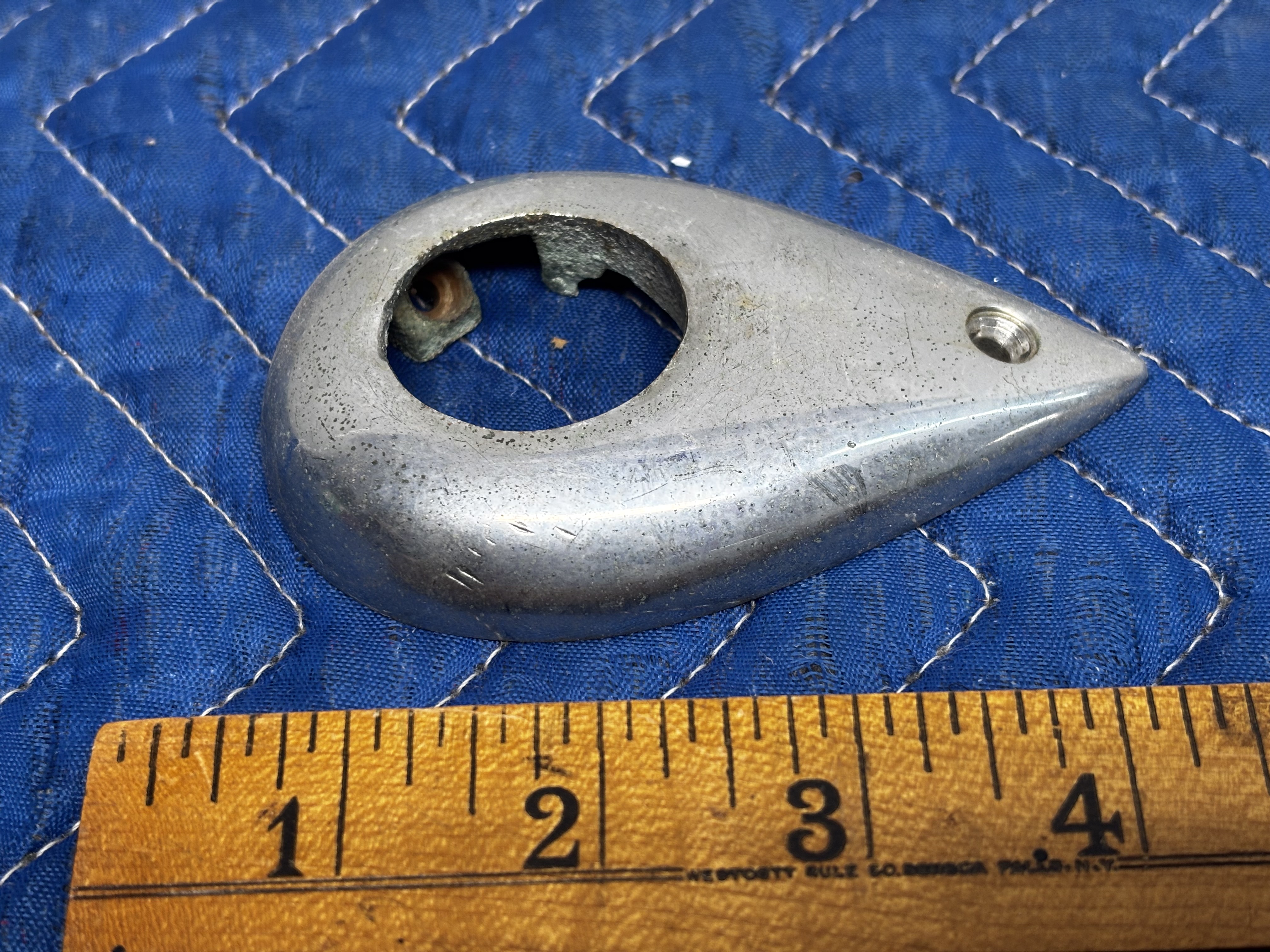 Century horse head lifting ring trim tear drop trim photo 1
